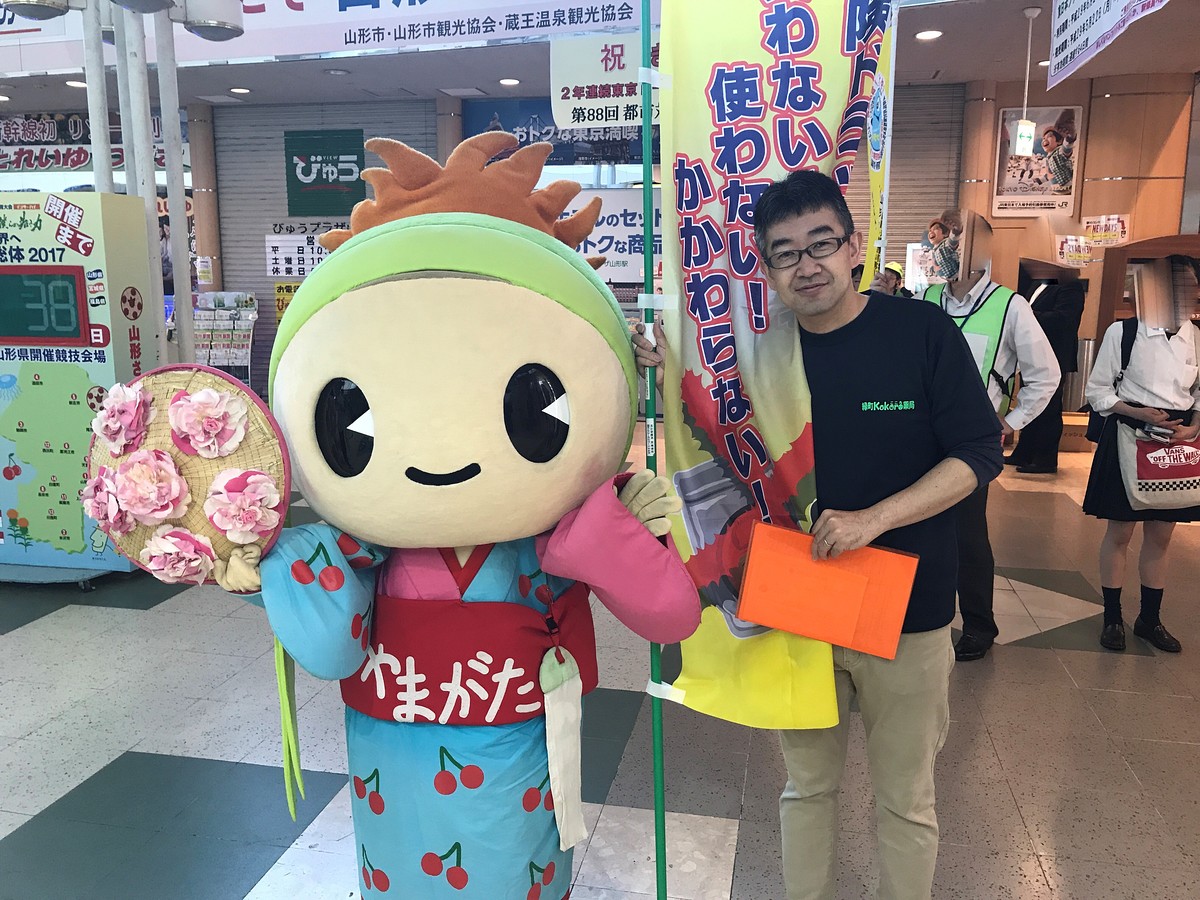 ベニちゃんと薬物乱用防止活動！